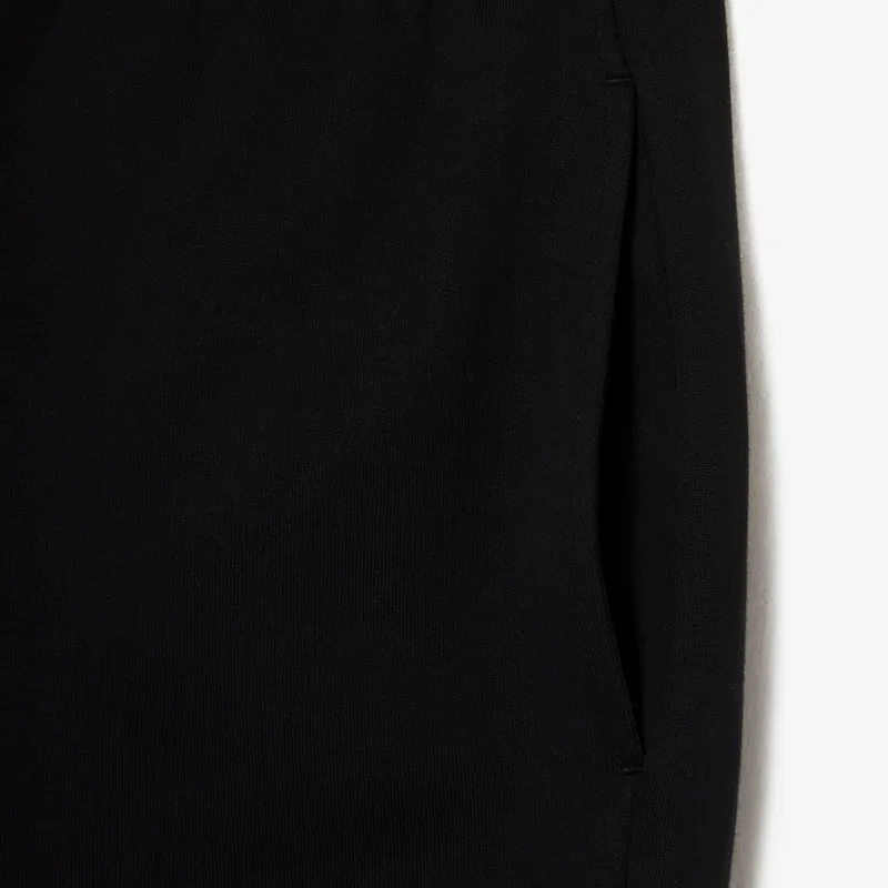 Lacoste Brushed Cotton Fleece Shorts Black-5