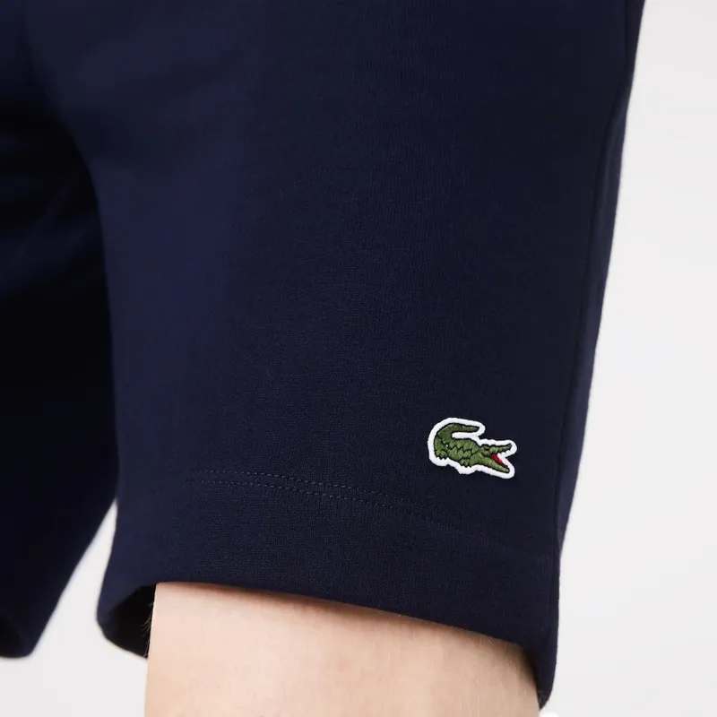 Lacoste Brushed Cotton Fleece Shorts Navy-2