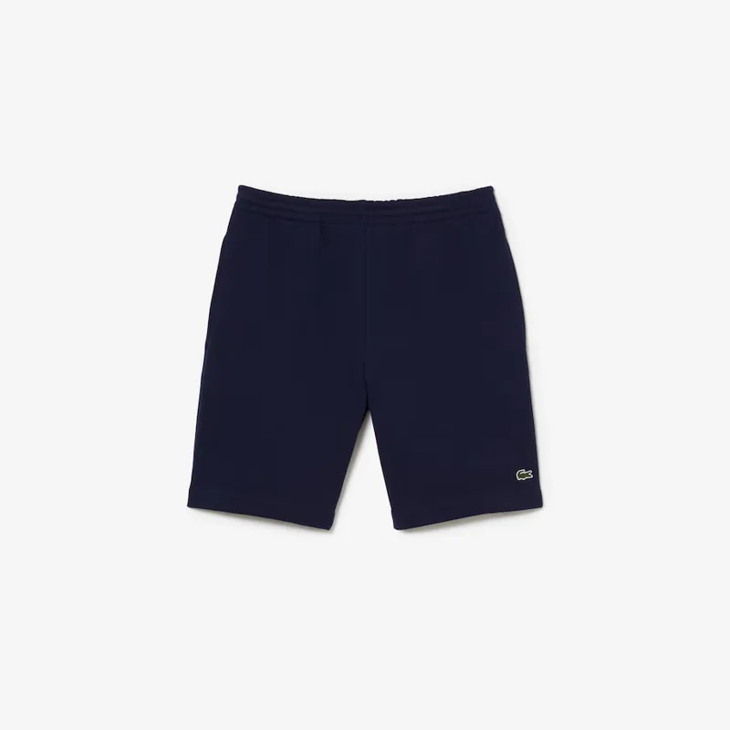 Lacoste Brushed Cotton Fleece Shorts Navy-3