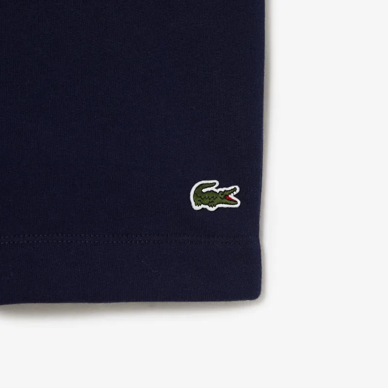 Lacoste Brushed Cotton Fleece Shorts Navy-4