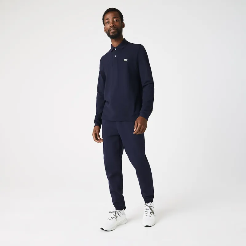 Lacoste Classic Fit Long Sleeve Polo Navy