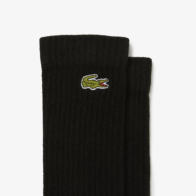 Lacoste 3pack High Cut Sports Socks Black-1