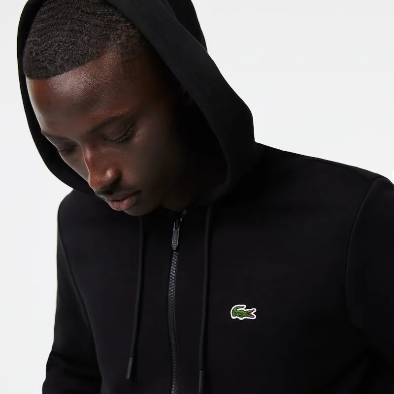 Lacoste men's zip hoodie sales