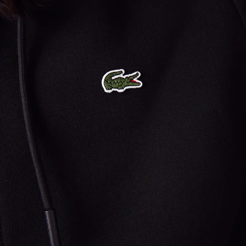 Lacoste SH9626 00 031 Mens Zip Hoodie Black