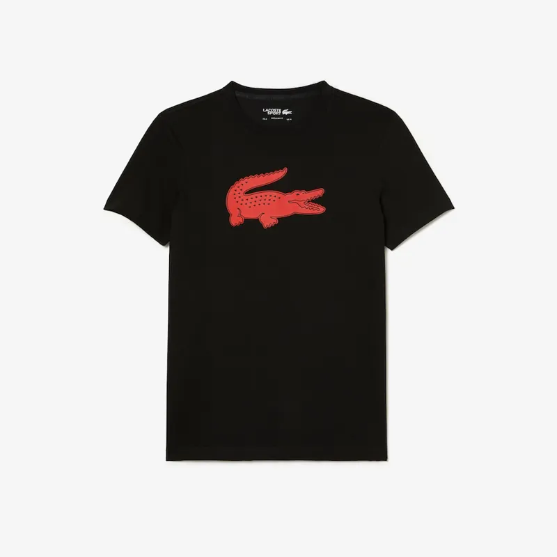 Lacoste black crocodile top