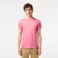 Lacoste Crew Neck Pima Cotton Jersey T-shirt Pink SMALL ONLY LAST ONE