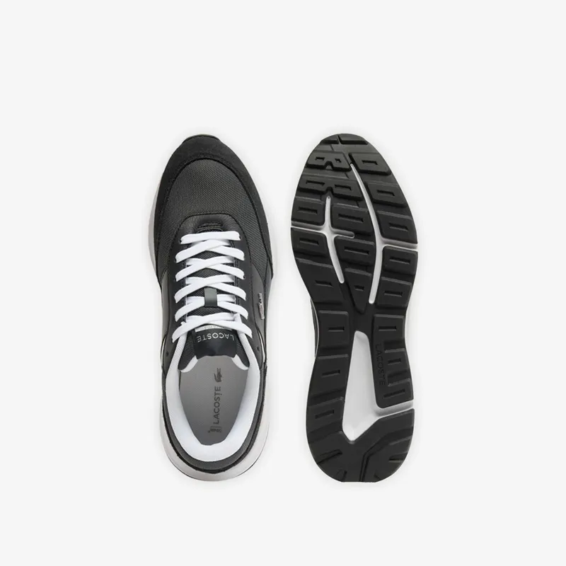 Lacoste Run Set CGR Bar Sneakers Dark Grey / Black-1