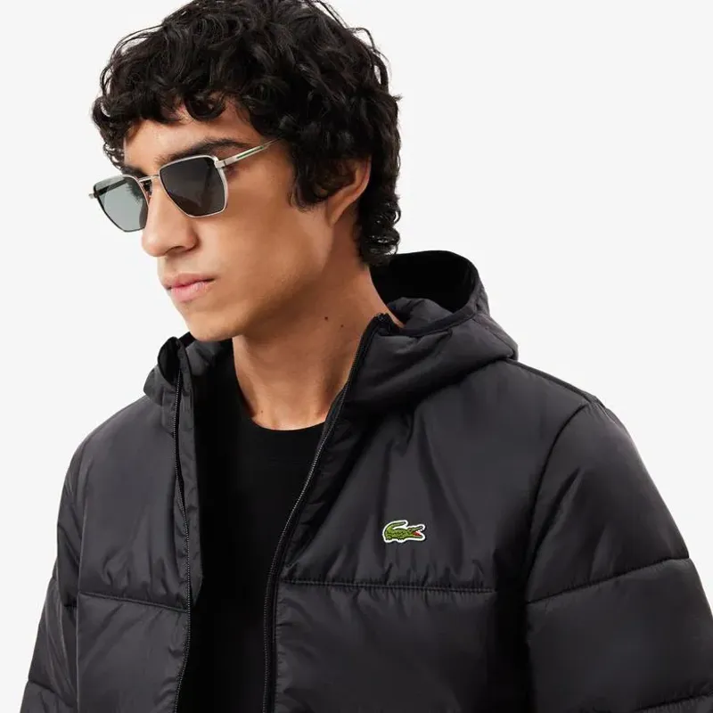 Lacoste Water-Repellent Puffer Jacket Black MEDIUM ONLY LAST ONE-1