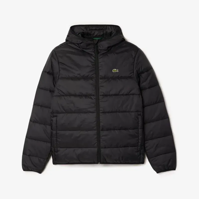 Lacoste Water-Repellent Puffer Jacket Black MEDIUM ONLY LAST ONE-3