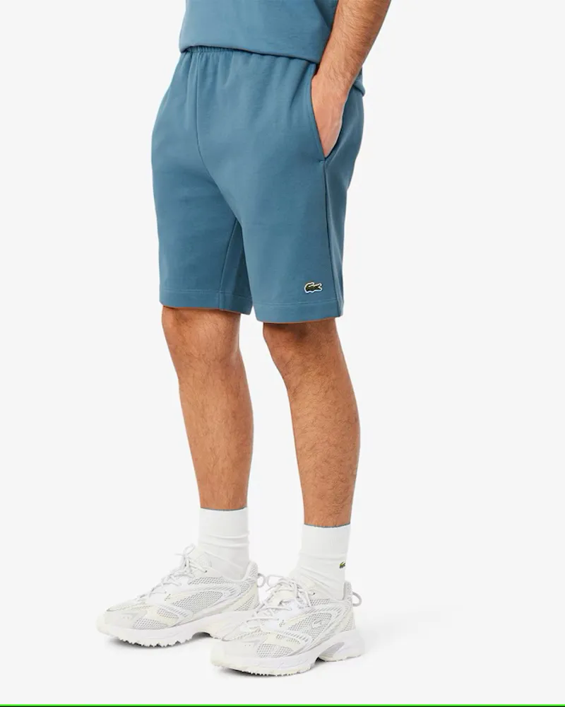 Lacoste Brushed Cotton Fleece Shorts Limestone-1