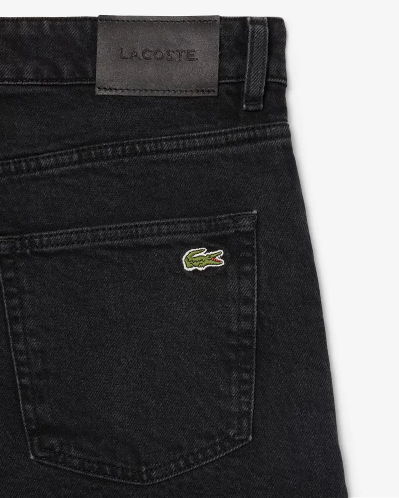 Lacoste 5 Pocket Slim Fit Jeans Black-7