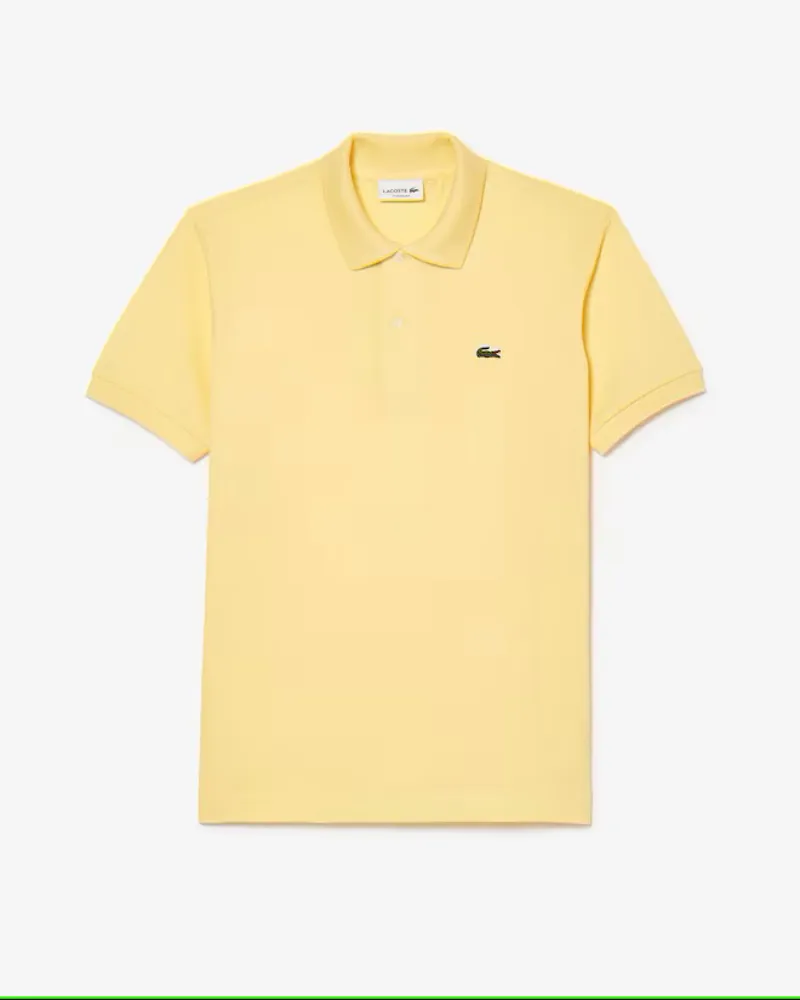 Lacoste Classic Fit Polo T-shirt Yellow-4