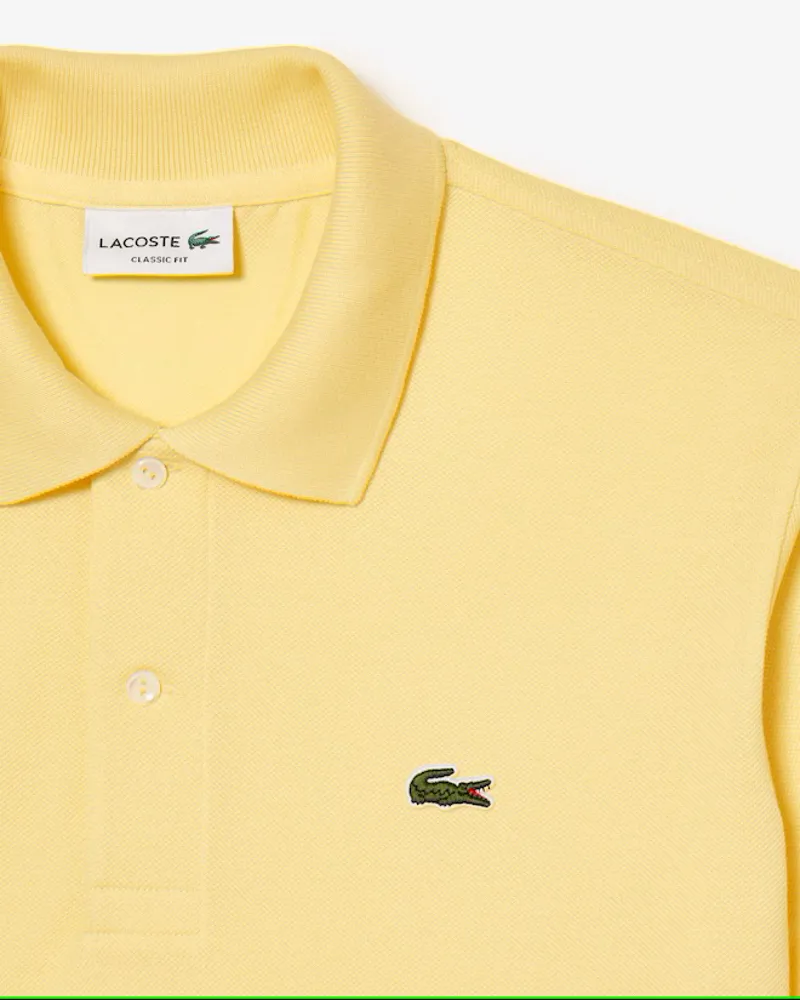 Lacoste Classic Fit Polo T-shirt Yellow-1