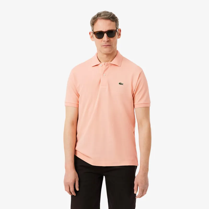Lacoste Classic Fit Polo T-shirt Coral Pink-1