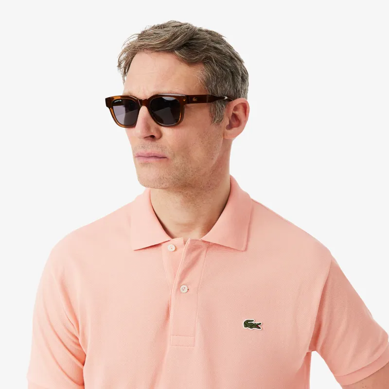 Lacoste Classic Fit Polo T-shirt Coral Pink-3