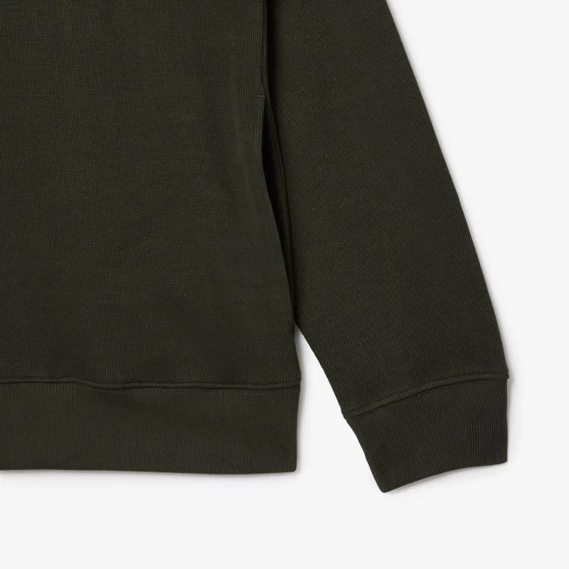 Lacoste Zip Neck Sweatshirt Sapwood-5