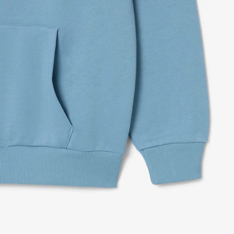 Lacoste Fleece Hoodie Aral Blue-2