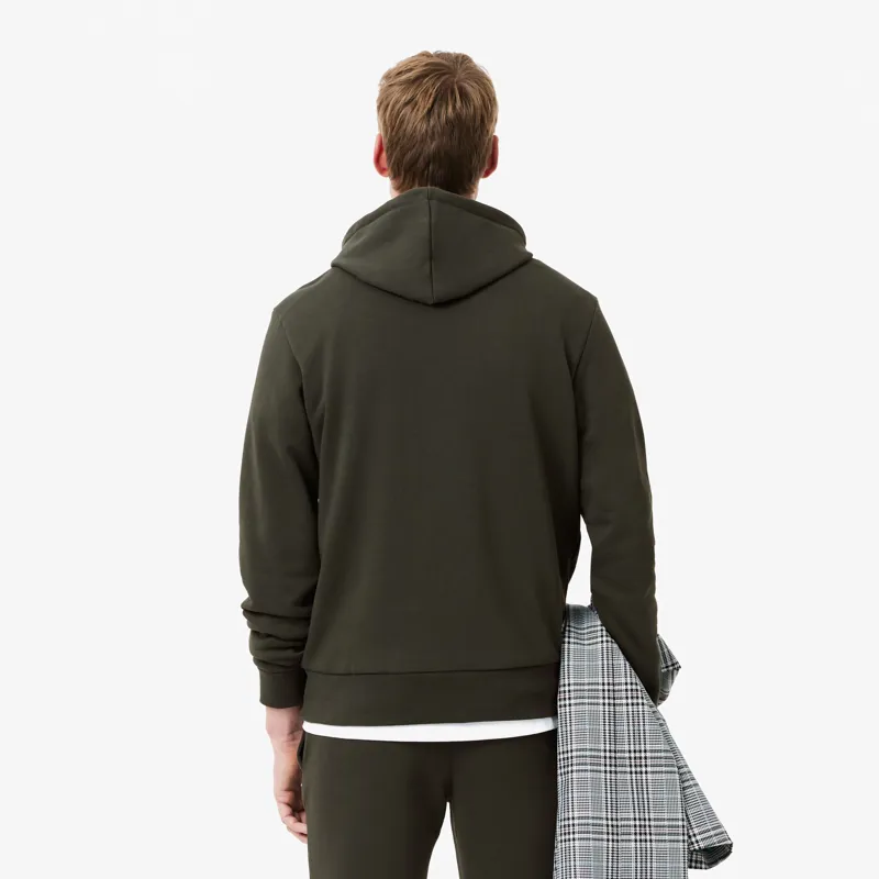 Lacoste Classic Fit Overhead Hoodie Sapwood-2