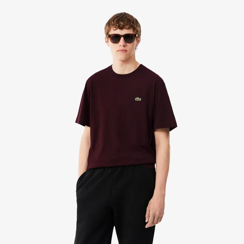 Lacoste Classic Fit Cotton T-shirt Oxalis-2
