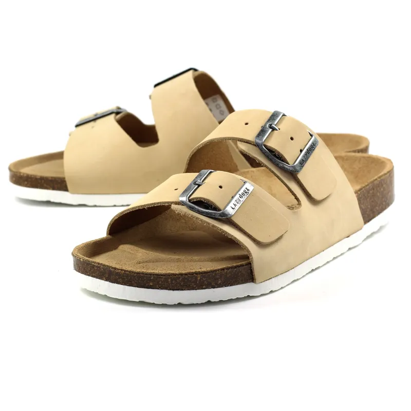 Lunar Lazy Dog Rocco Sandal Beige-2