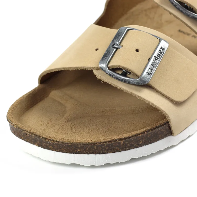 Lunar Lazy Dog Rocco Sandal Beige-6