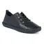 Lunar St Ives Leather Pump Plimsoll Black
