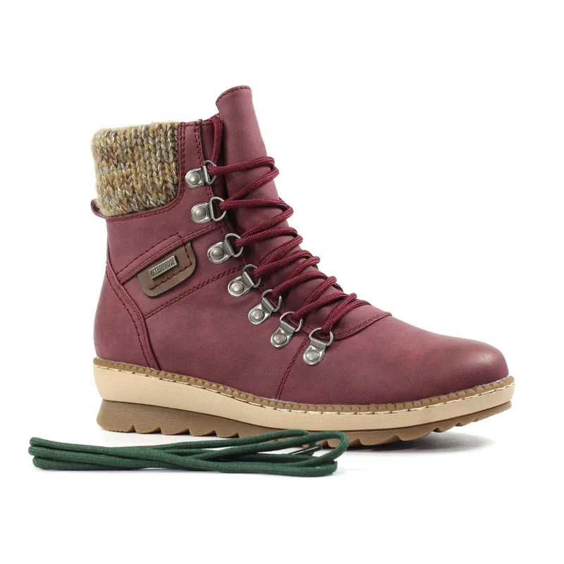 Lunar Candy Waterproof Boot Burgundy-11