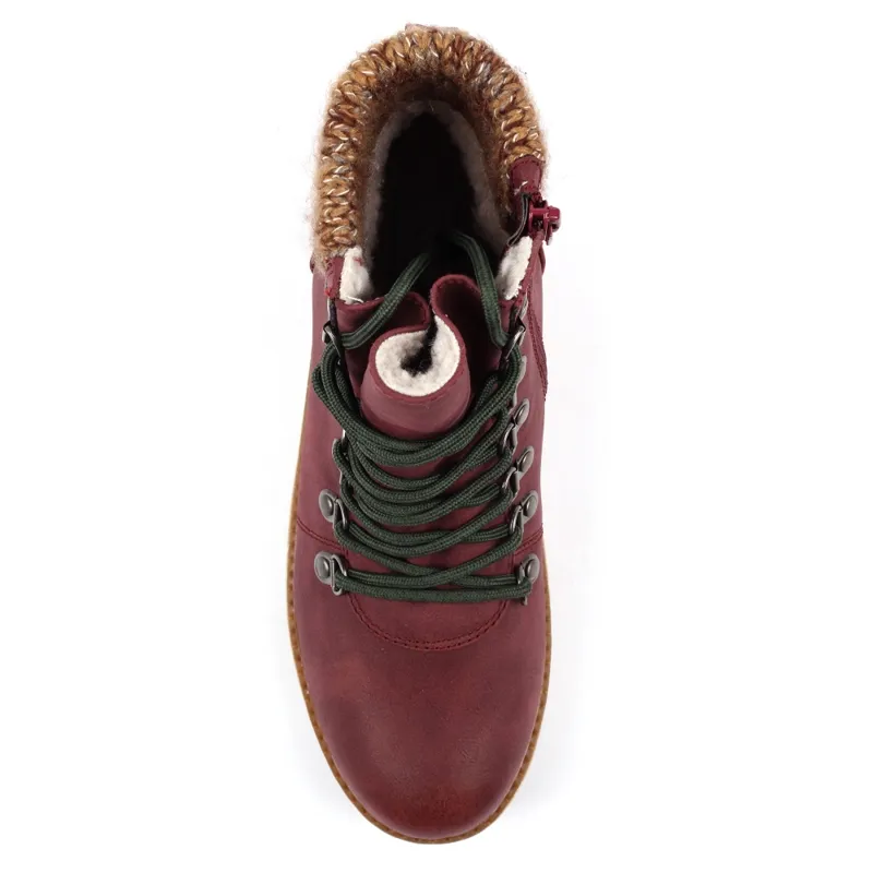Lunar Candy Waterproof Boot Burgundy-2