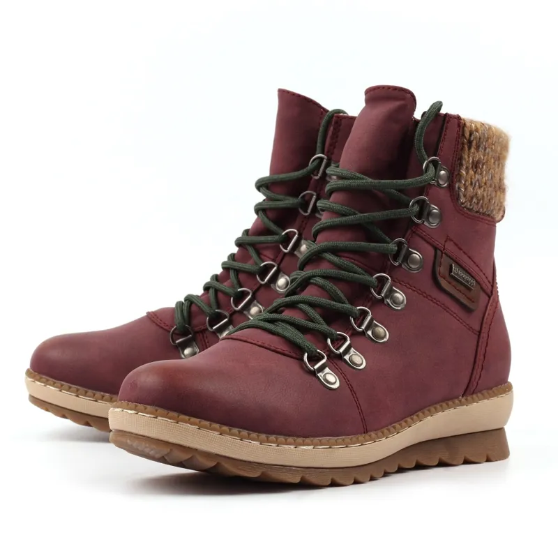 Lunar Candy Waterproof Boot Burgundy-3