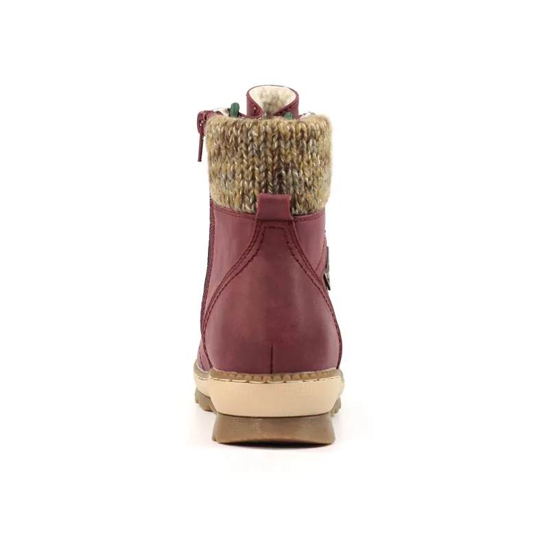 Lunar Candy Waterproof Boot Burgundy-5