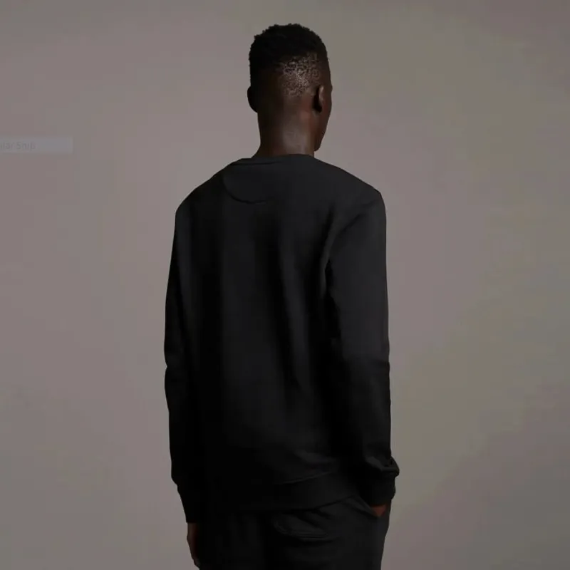 Lyle and Scott Crew Neck Sweatshirt Jet Black XXL ONLY LAST ONE-3