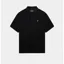 Lyle and Scott Plain Polo T-shirt Jet Black SMALL and XL ONLY