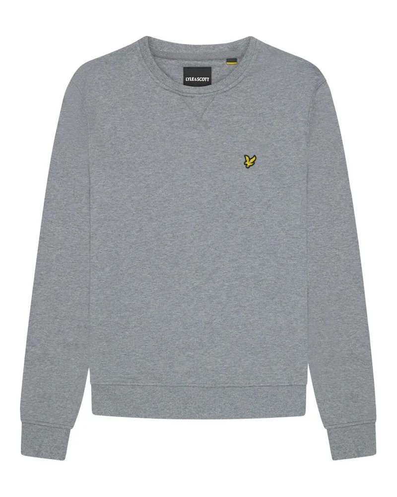 Lyle and Scott Crew Neck Sweatshirt Mid Grey Marl XXL ONLY 