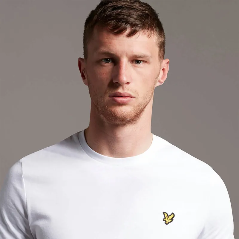 Lyle and Scott Plain T-shirt White-1