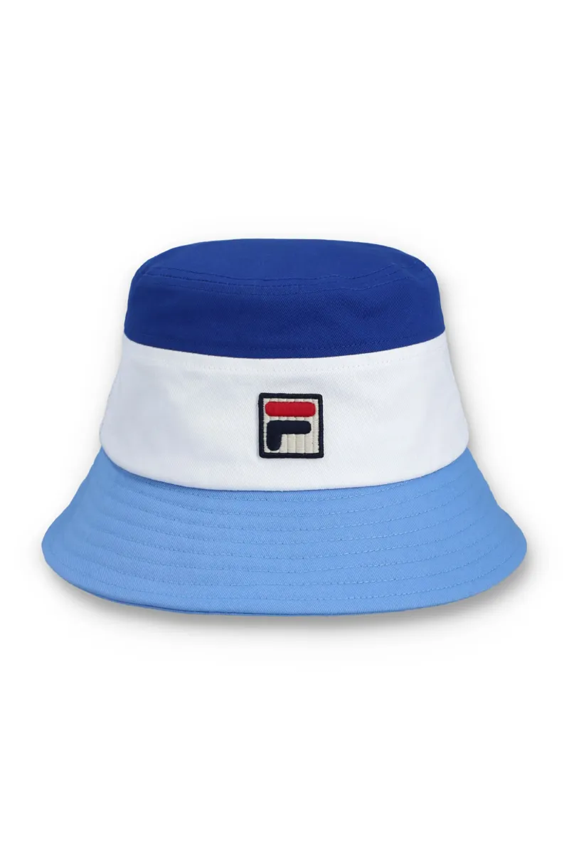 Fila Marco Tri-colour Bucket Hat Blue-1