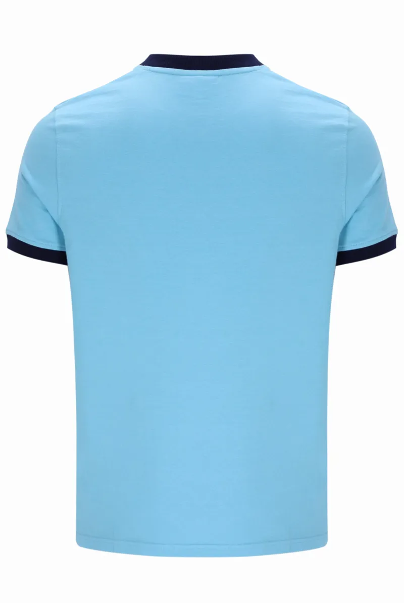 Sergio Tacchini Masters T-shirt Baltic Sea / Maritime Blue -5