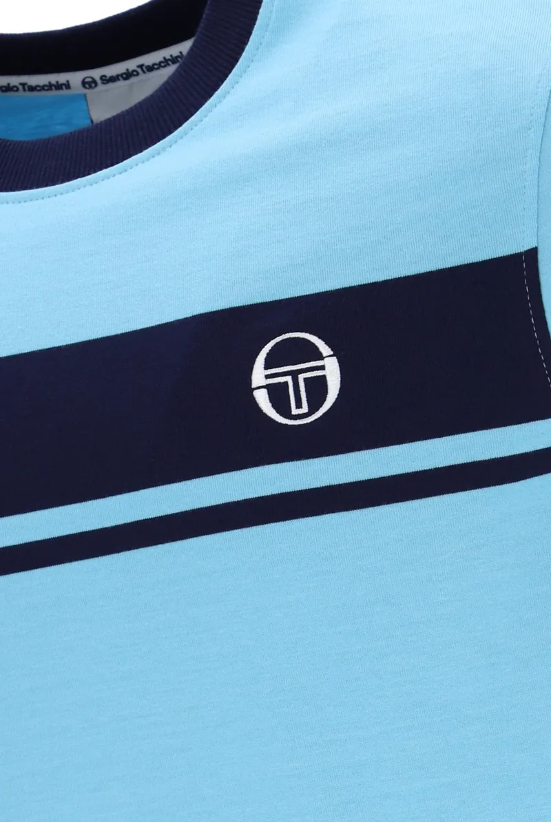 Sergio Tacchini Masters T-shirt Baltic Sea / Maritime Blue -7