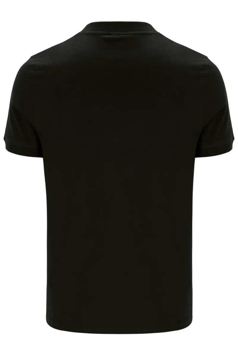 Sergio Tacchini Masters T-shirt Black / Glacier Grey -1