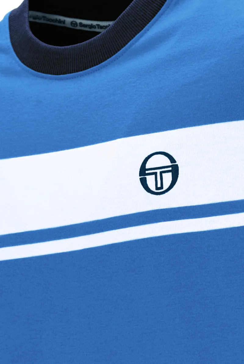 Sergio Tacchini Masters T-shirt Directoire Blue -3