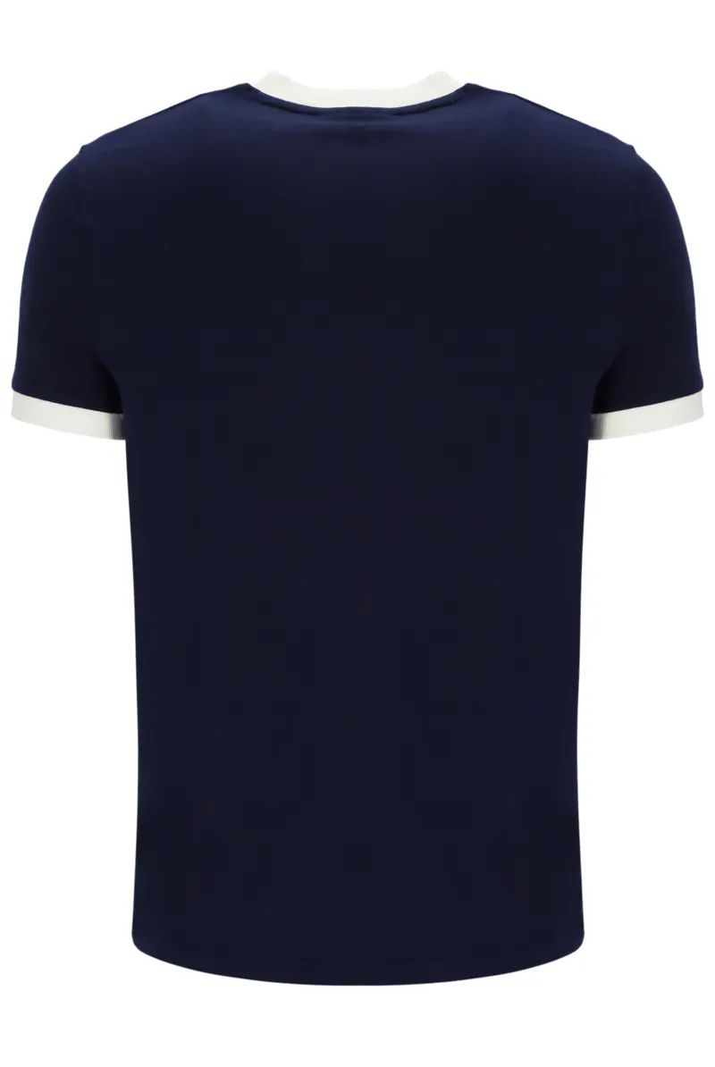 Sergio Tacchini Masters T-shirt Maritime/Gardenia-4