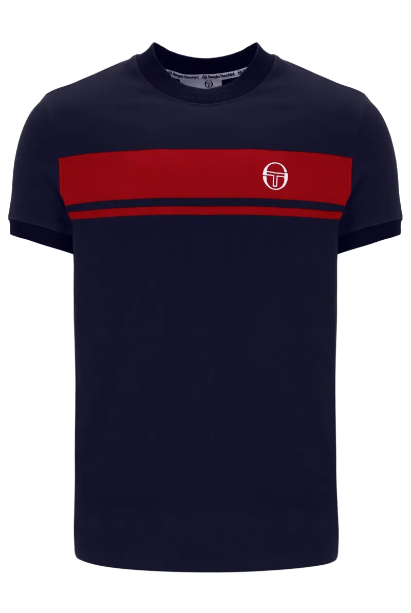 Sergio Tacchini Masters T-shirt Maritime Blue /  Adrenalin Rush 