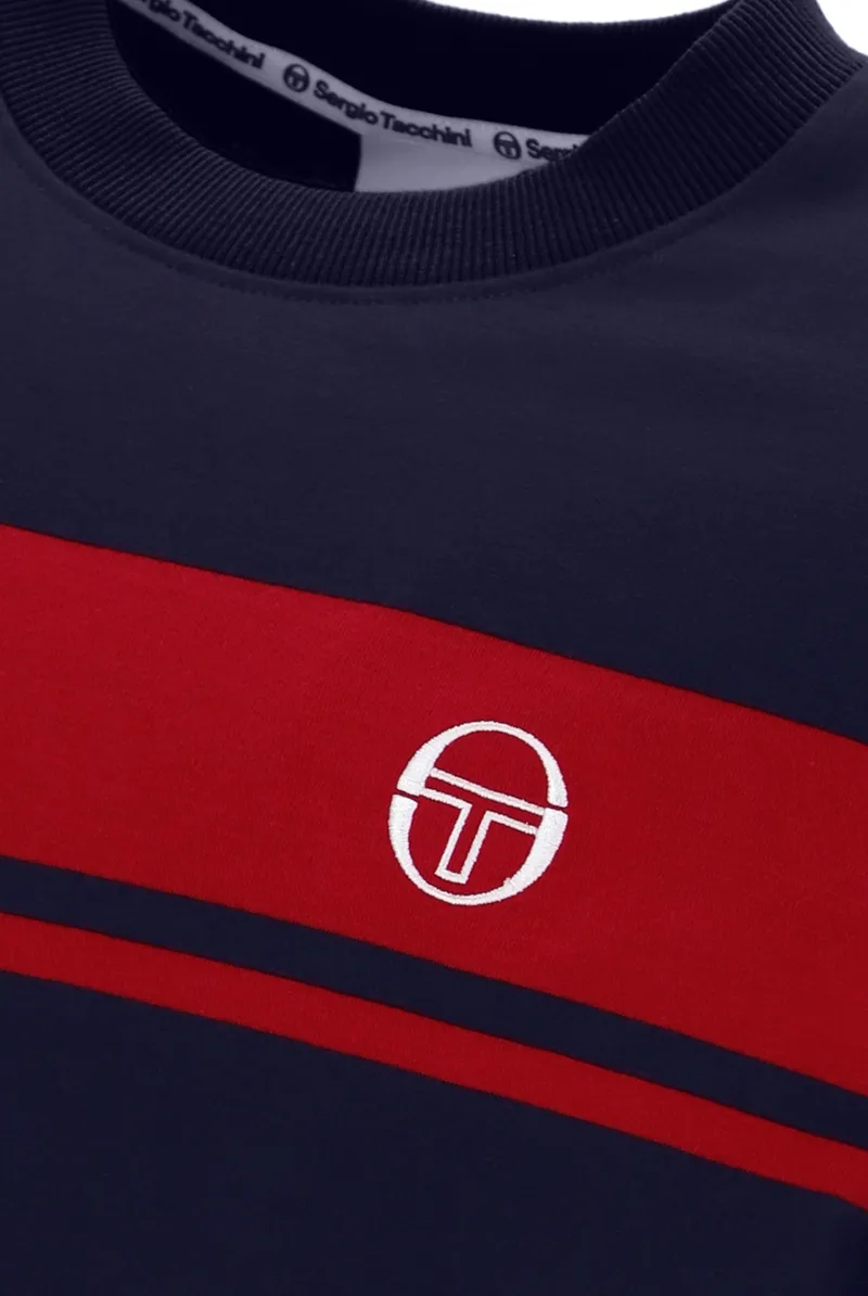 Sergio Tacchini Masters T-shirt Maritime Blue /  Adrenalin Rush -2