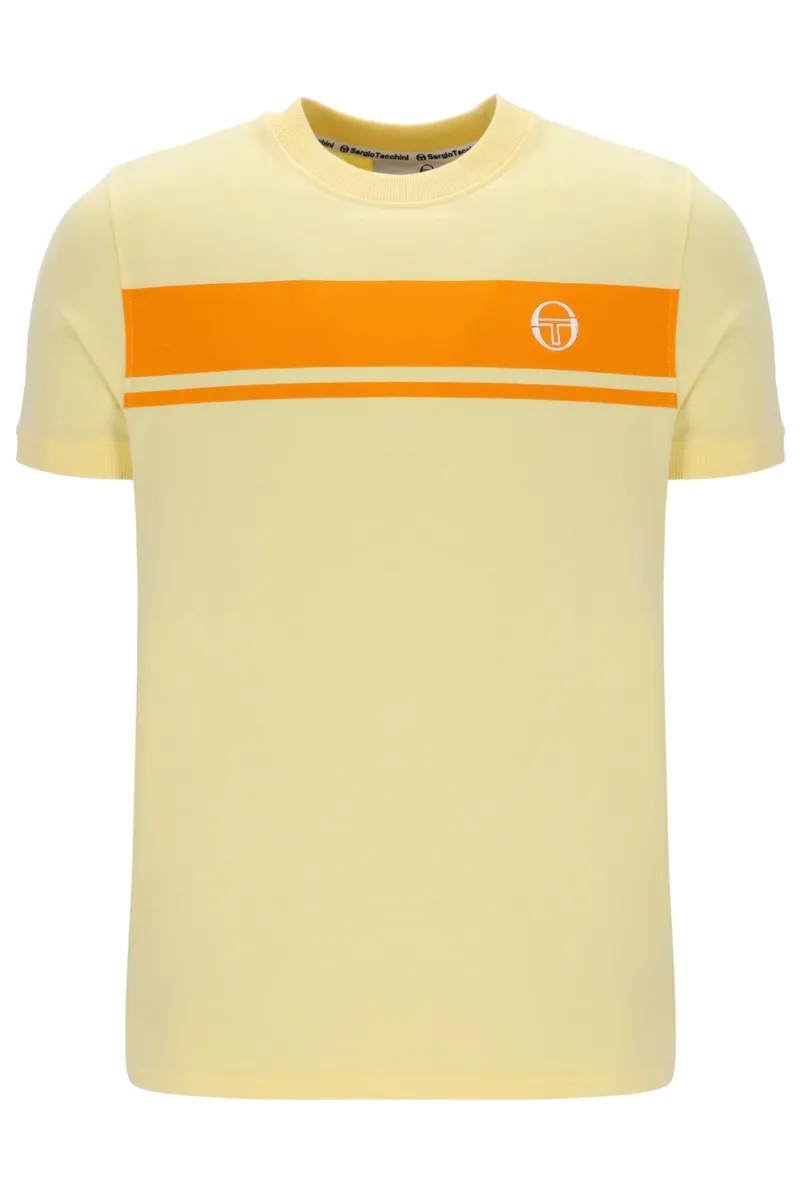 Sergio Tacchini Masters T-shirt Pale Bannana /Autumn Glory MEDIUM ONLY