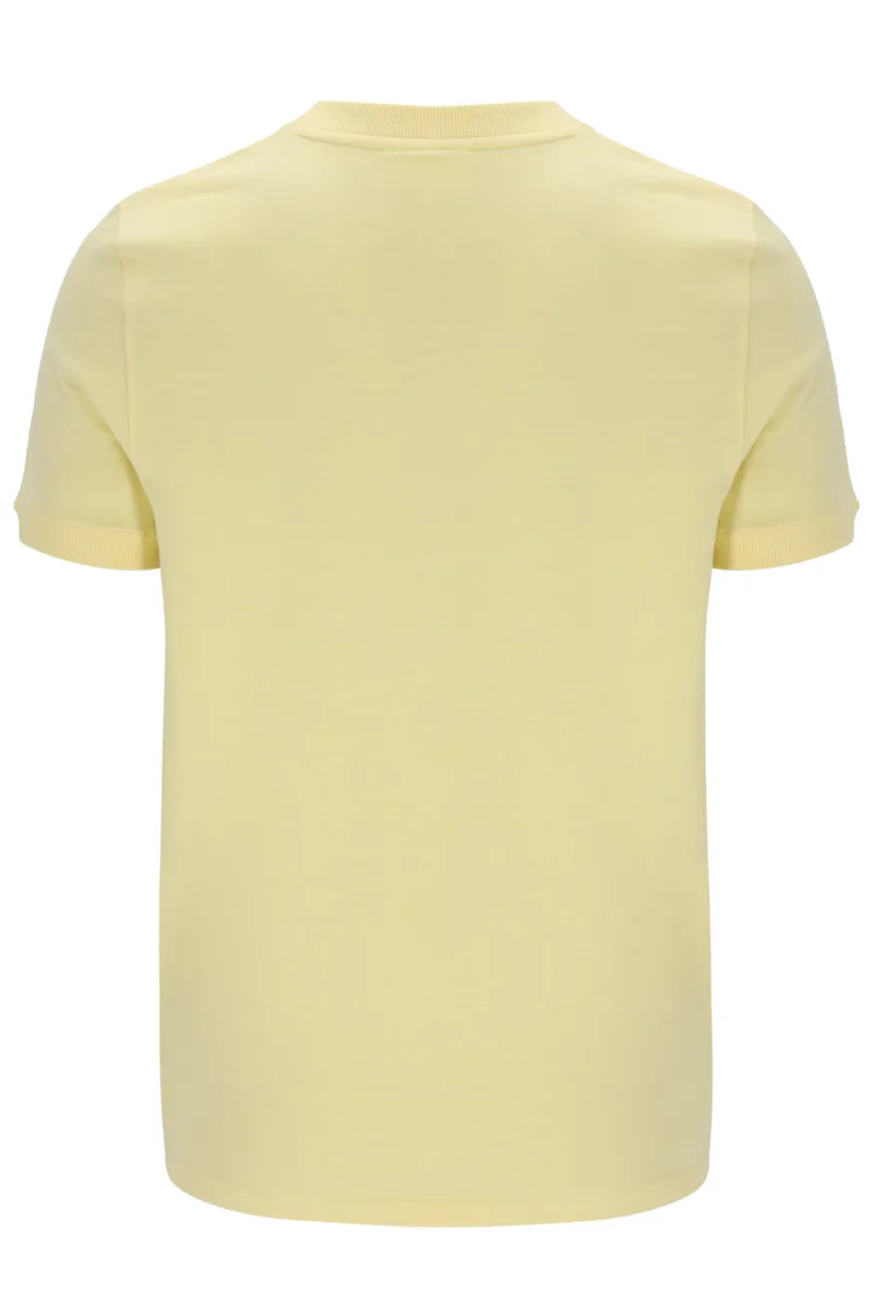 Sergio Tacchini Masters T-shirt Pale Bannana /Autumn Glory MEDIUM ONLY-1