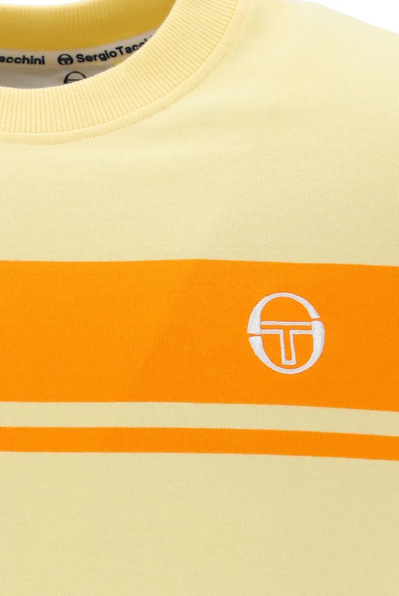 Sergio Tacchini Masters T-shirt Pale Bannana /Autumn Glory MEDIUM ONLY-2