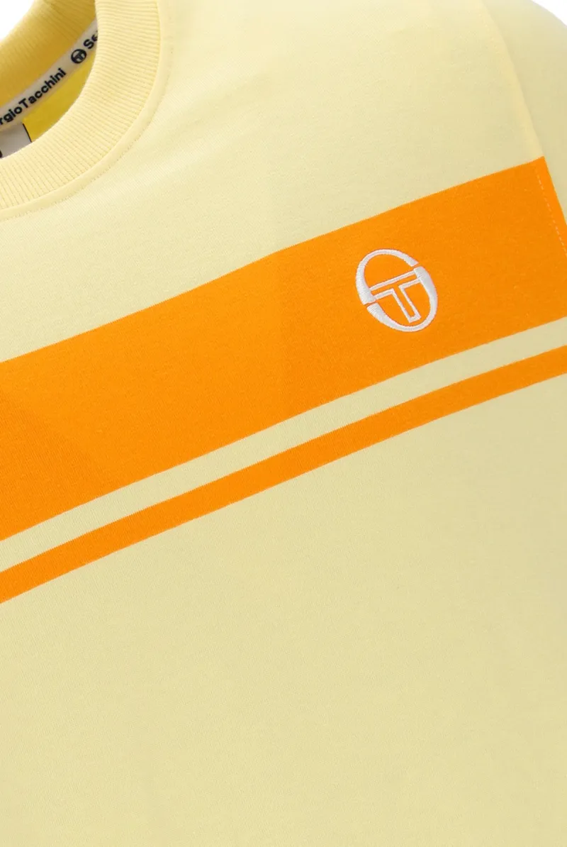 Sergio Tacchini Masters T-shirt Pale Bannana /Autumn Glory MEDIUM ONLY-3