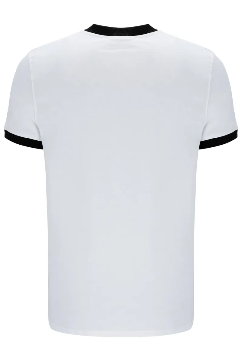 Sergio Tacchini Masters T-shirt White / Maritime / Black-1