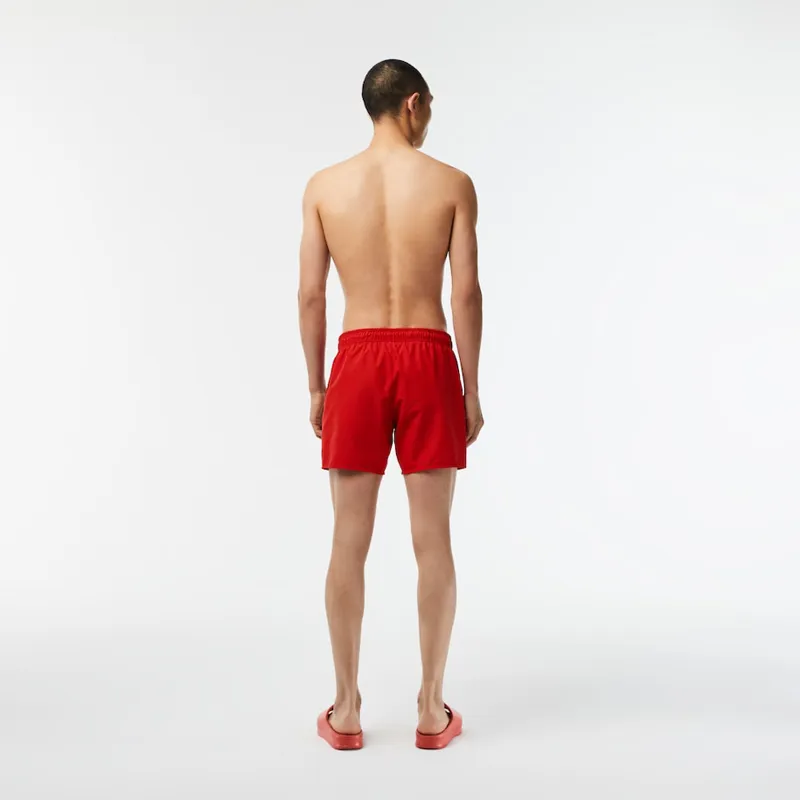 Lacoste Quick Dry Swim Shorts Red XXL ONLY LAST PAIR-4