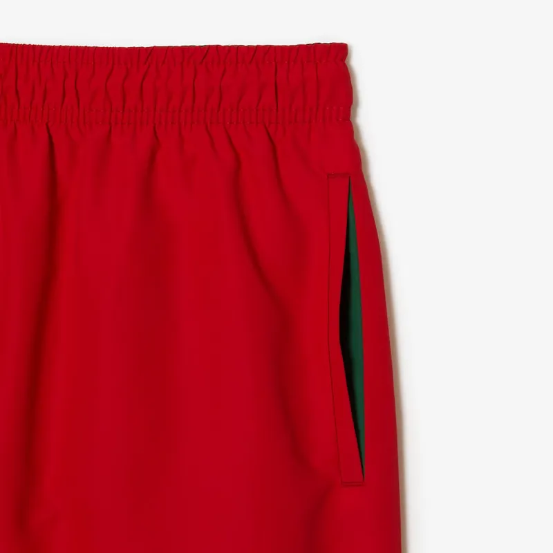 Lacoste Quick Dry Swim Shorts Red XXL ONLY LAST PAIR-6