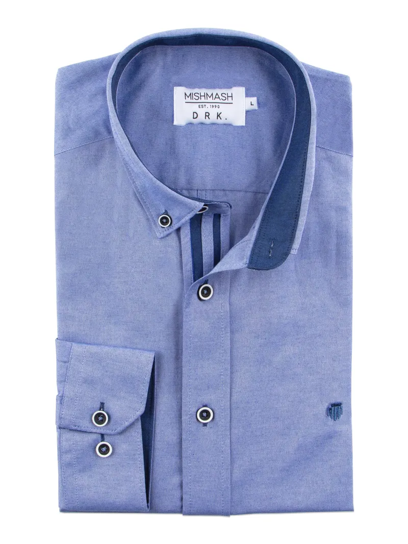 Mish Mash Summit Classic Oxford Shirt Chambray-1